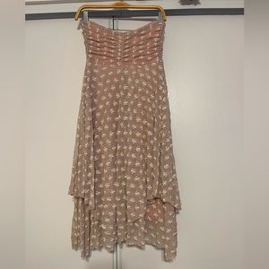 Free People Pink Floral Dress